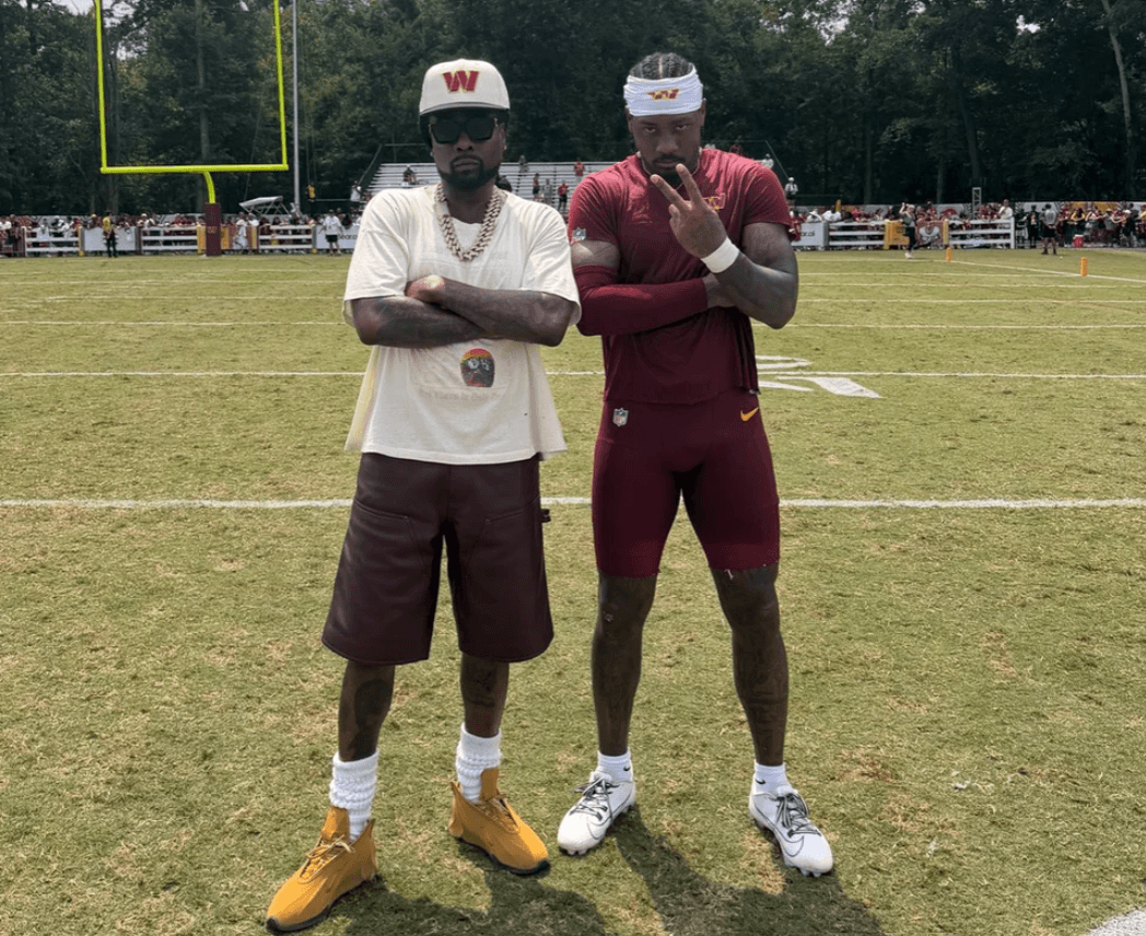 Wale Debuts Unreleased Nike GT Future “Wheat” At Commanders Training Camp