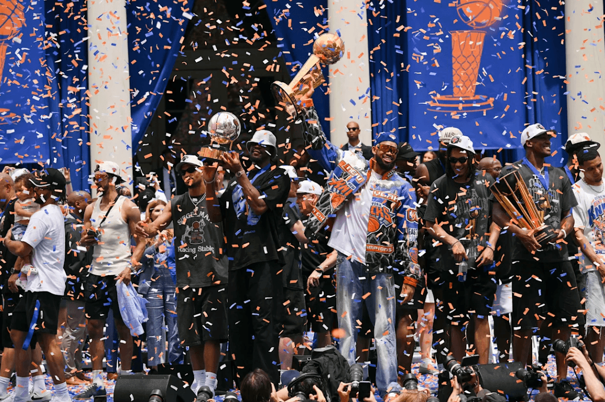 Knicks Victory Parade Brings New York Hip-Hop Legends Together