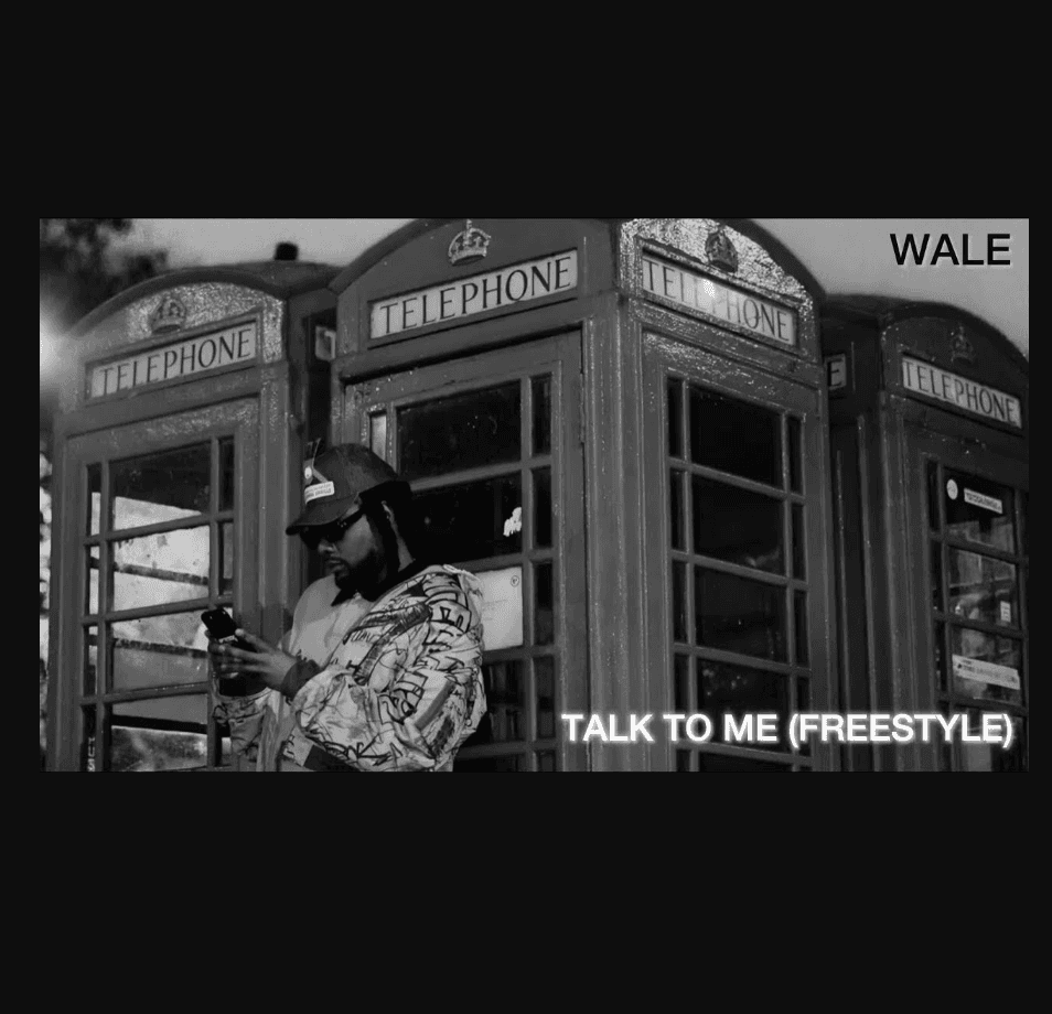 Wale - Talk To Me (Freestyle)