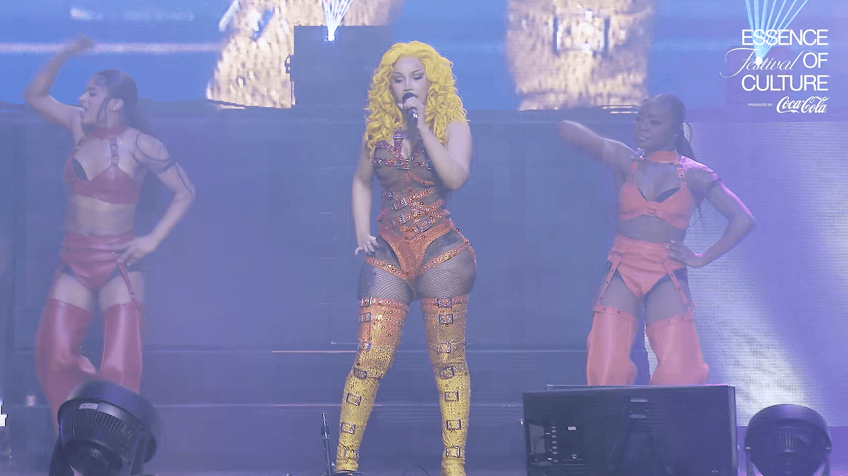 Cardi B Performs "Up" at Essence Fest 2026