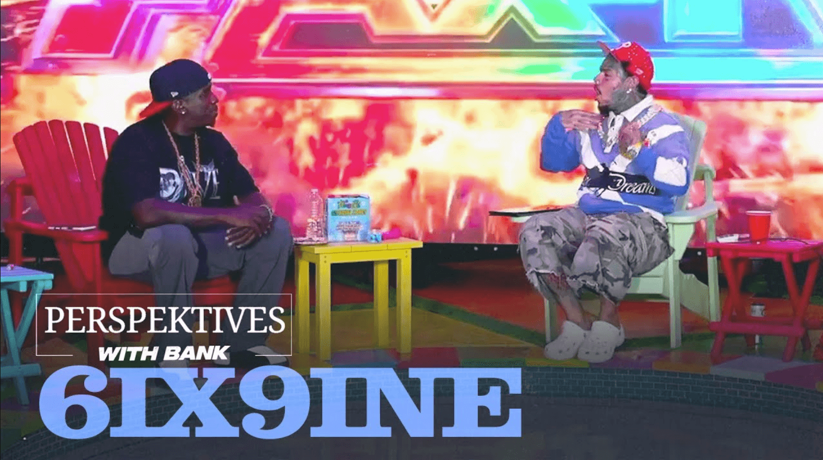 6ix9ine on Perspektives With Bank