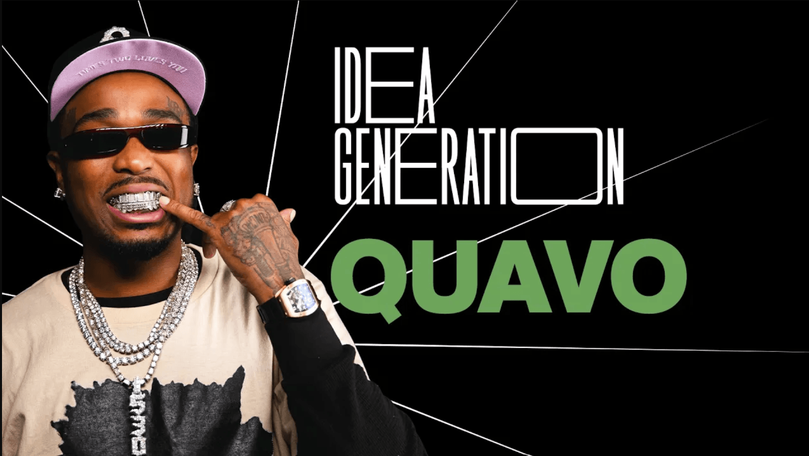Quavo on The IDEA GENERATION Podcast