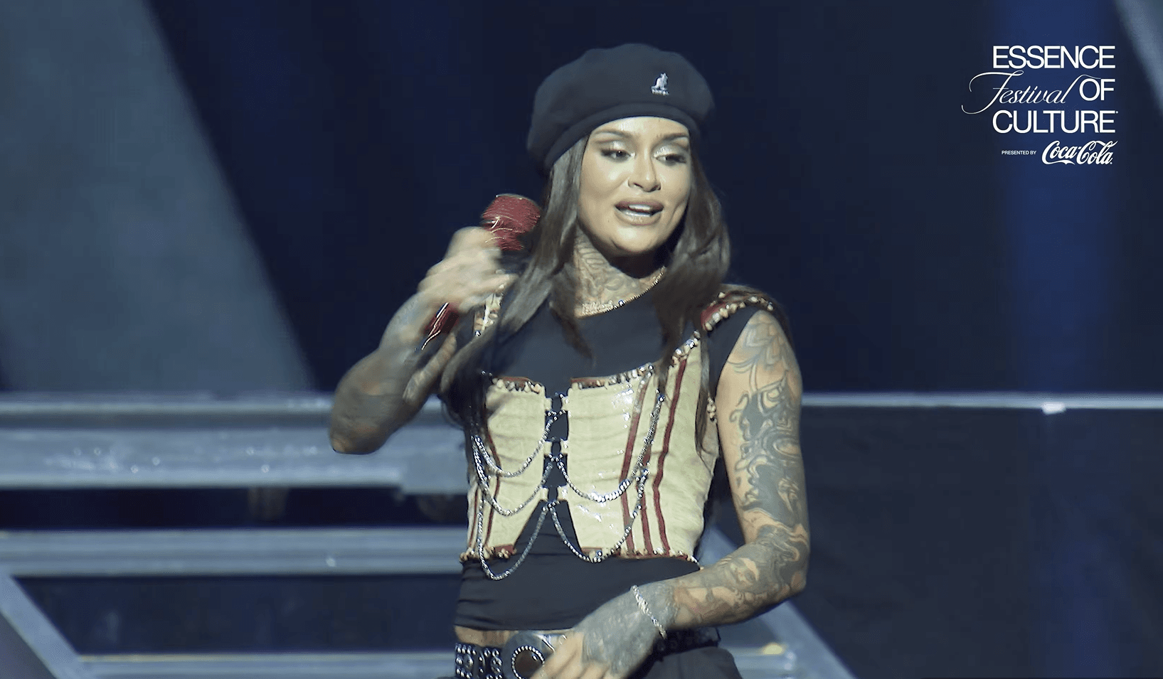 Kehlani Performs "Folded" at Essence Fest 2026